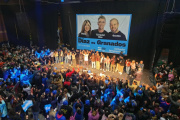 Granados festejó un triunfo aplastante en las urnas