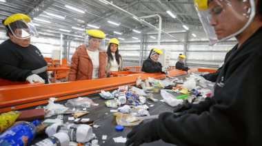 Quilmes cuenta con nueva planta de separación y clasificación de residuos en el Eco Parque de la Rivera