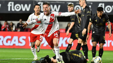 River resistió con uno menos y venció a Estudiantes