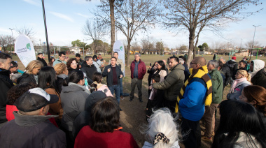Renació la plaza más grande de Varela