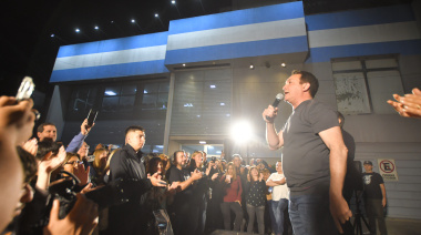 “Un mensaje contra el avasallamiento de Milei”