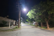 Luz nueva en los barrios de Presidente Perón