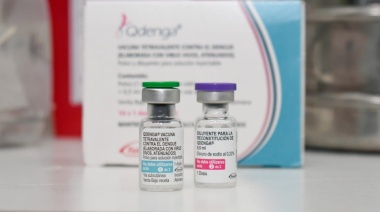 Vacunación contra el dengue en San Vicente