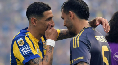 Di María sorprendió a Boca con un olímpico y el empate dejó bronca en el Xeneize