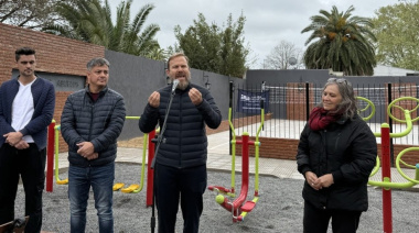 “Plaza de los Abuelos”: un lugar pensado para el encuentro y la recreación