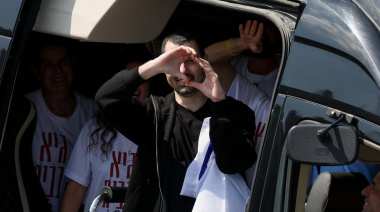 Tres argentinos recuperan la libertad tras dos años de cautiverio en Gaza