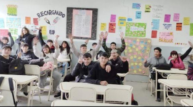 Escuela rural en obra: así renace una secundaria