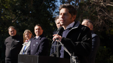 Axel Kicillof: "Hay que ponerle un freno a Milei"