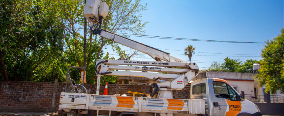 2.000 nuevas luces LED cambian el mapa de Berazategui