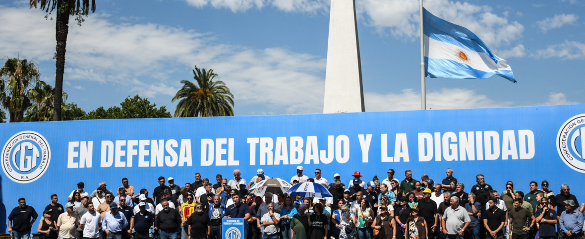 La CGT planta bandera y frena el país por la reforma laboral