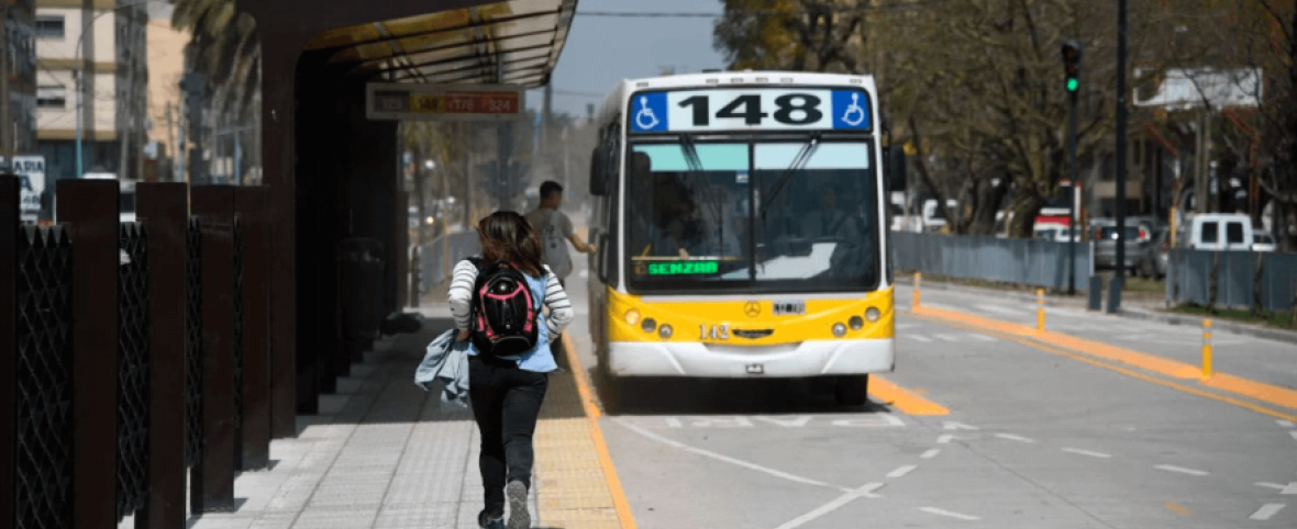 Menos colectivos, más espera