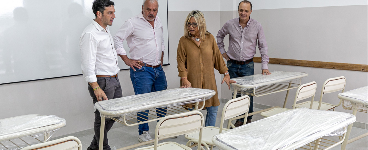 Aulas listas para abrir sus puertas