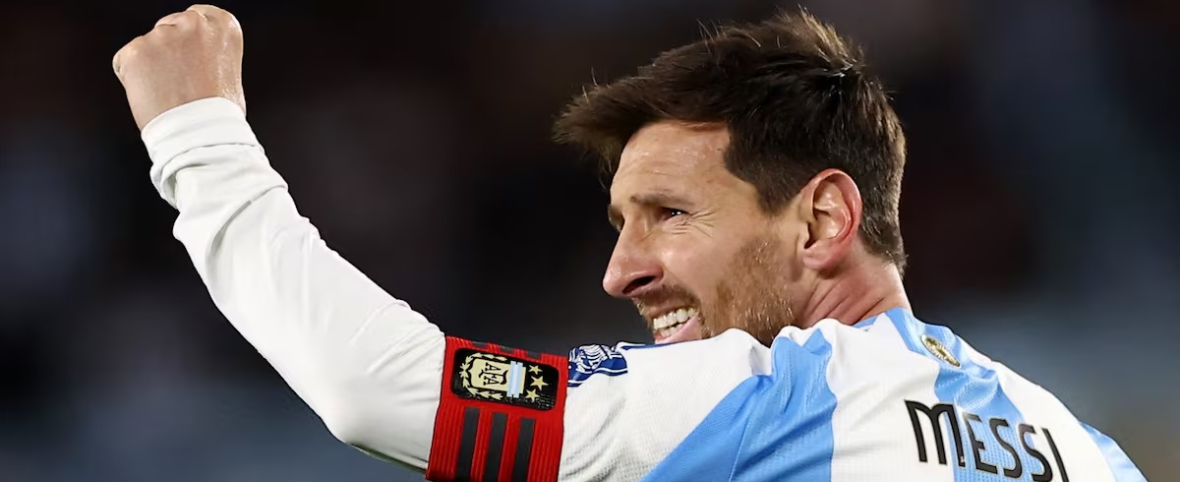 Messi: 39 años con la camiseta albiceleste