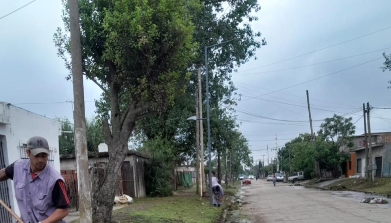 Calles más limpias en Presidente Perón