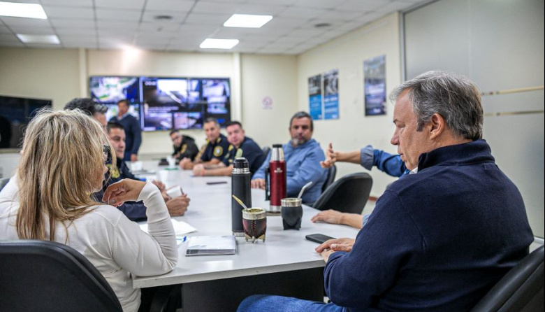 Almirante Brown y la cúpula policial reforzaron la estrategia contra el delito