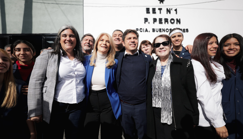 Blanca Cantero y Kicillof suman aulas para 1.200 estudiantes