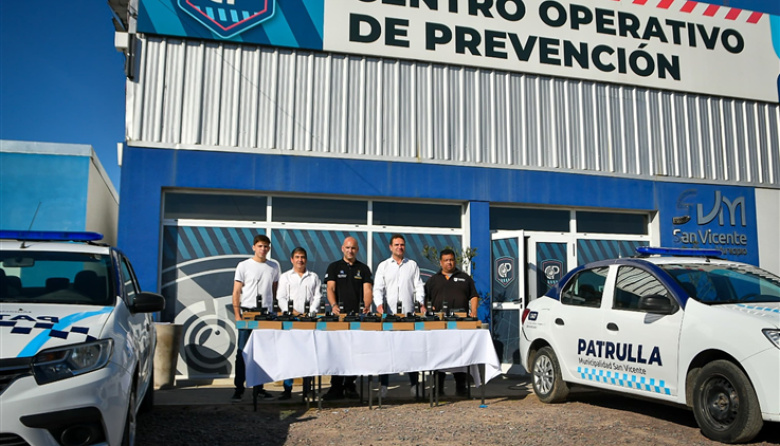 Radios encriptadas: la apuesta del municipio para reforzar la prevención