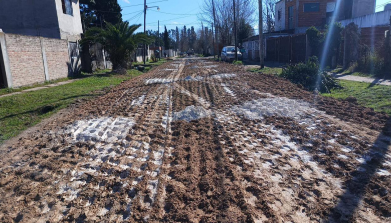 Calles en obra: cómo avanzan las mejoras viales en Presidente Perón