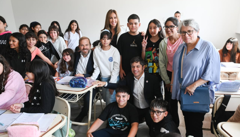 Seis escuelas en un día: la jornada que marcó a Ezeiza