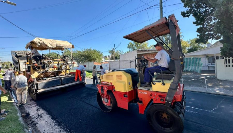 Calles en obra: dónde avanzan los pavimentos en Almirante Brown
