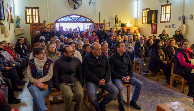 Mailín reunió a cientos de fieles en una jornada de celebración y encuentro