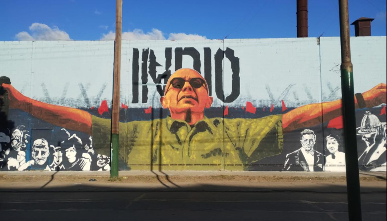 El Indio ya tiene su mural más grande