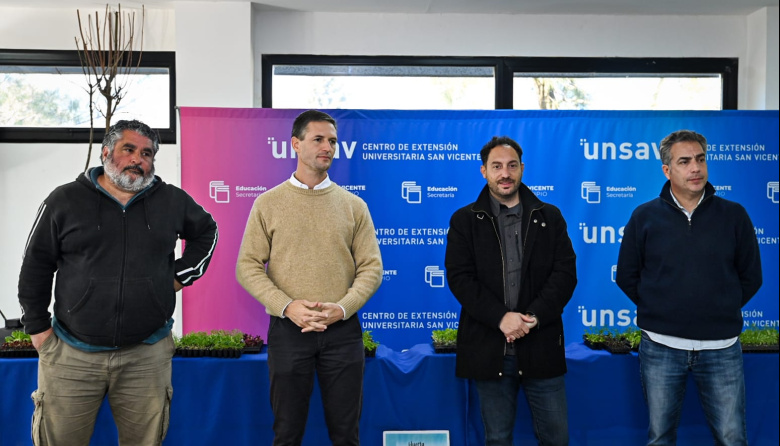 San Vicente fortalece sus huertas comunitarias
