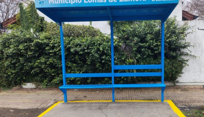 Lomas renueva sus refugios y mejora el espacio urbano
