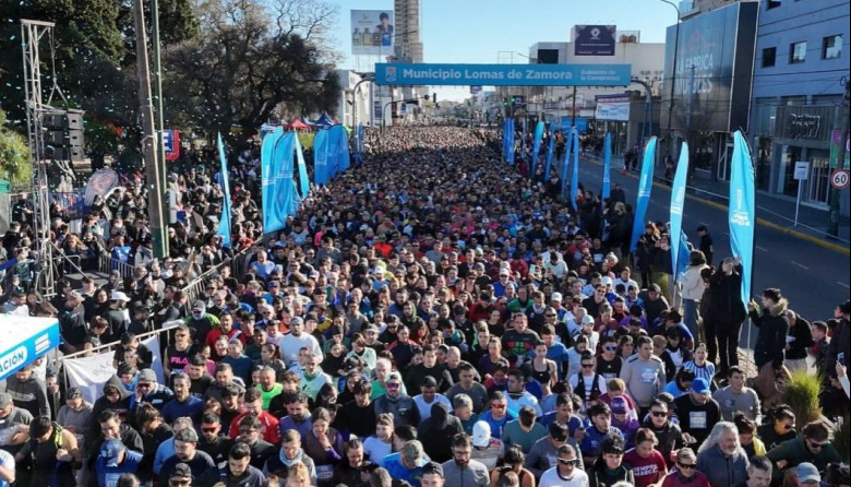 Más de 14 mil personas corrieron en Lomas