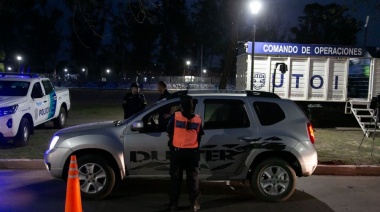 Operativo policial en Claypole