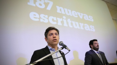 Axel Kicillof: "A los discursos de odio les picamos el boleto"