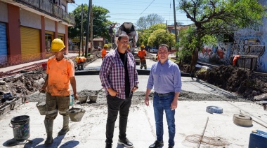 Obras que transforman barrios: el progreso en Florencio Varela