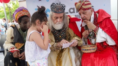 Los Reyes Magos llenaron de magia Lanús