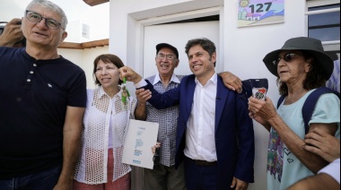 Kicillof en Villa Gesell: nueva Casa de Abrigo y más viviendas para las familias