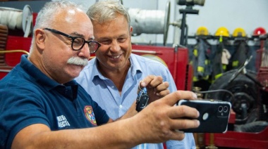 Más equipamiento para los Bomberos de Glew