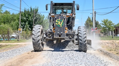 Obras en San Vicente: avanzan los trabajos en Domselaar