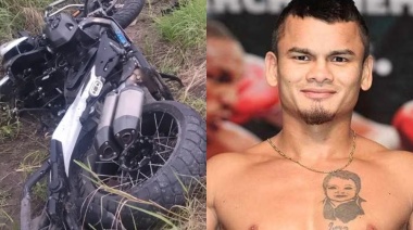 El Chino Maidana sufrió un choque en moto y quedó internado