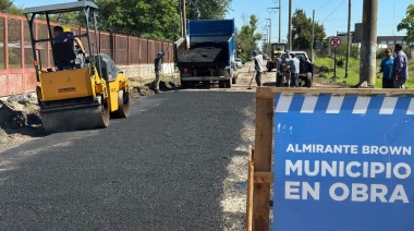 Calles renovadas y más seguras en Almirante Brown