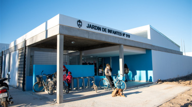 Histórica inauguración del primer jardín en el barrio San José
