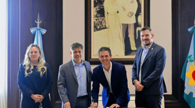 Mantegazza firmó un acuerdo estratégico con Provincia