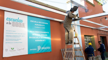 Transformación total en la Escuela Agraria Nº1 de Varela