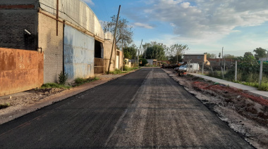 Calles renovadas y accesos claves: así avanza el plan vial en Presidente Perón
