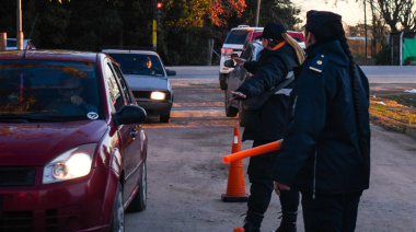 Controles vehiculares en Alejandro Korn: más presencia policial en las calles