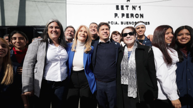 Blanca Cantero y Kicillof suman aulas para 1.200 estudiantes