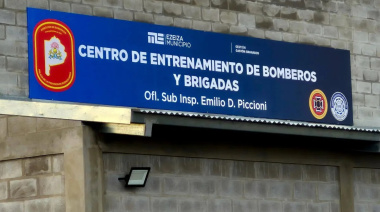Ezeiza ya tiene su primer centro de entrenamiento para bomberos