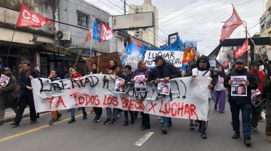 Reclamo por la liberación de Thiago Florentin
