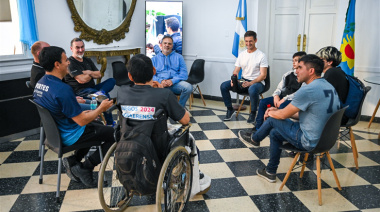 Mantegazza respaldó a atletas y clubes con proyectos de crecimiento
