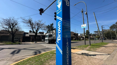 Brown suma más tótems de asistencia en plazas y calles