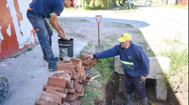 Conductos renovados para frenar anegamientos
