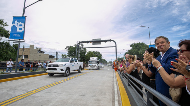 Un nuevo paso bajo nivel redefine la circulación en Almirante Brown